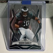 Panini Phoenix Saquon Barkley Philadelphia Eagles Football Card #77