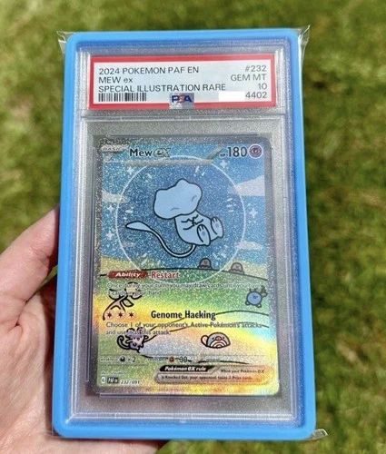Pokémon Mew ex 232/091 SV: Paldean Fates Special Illustration Rare Holo PSA 10