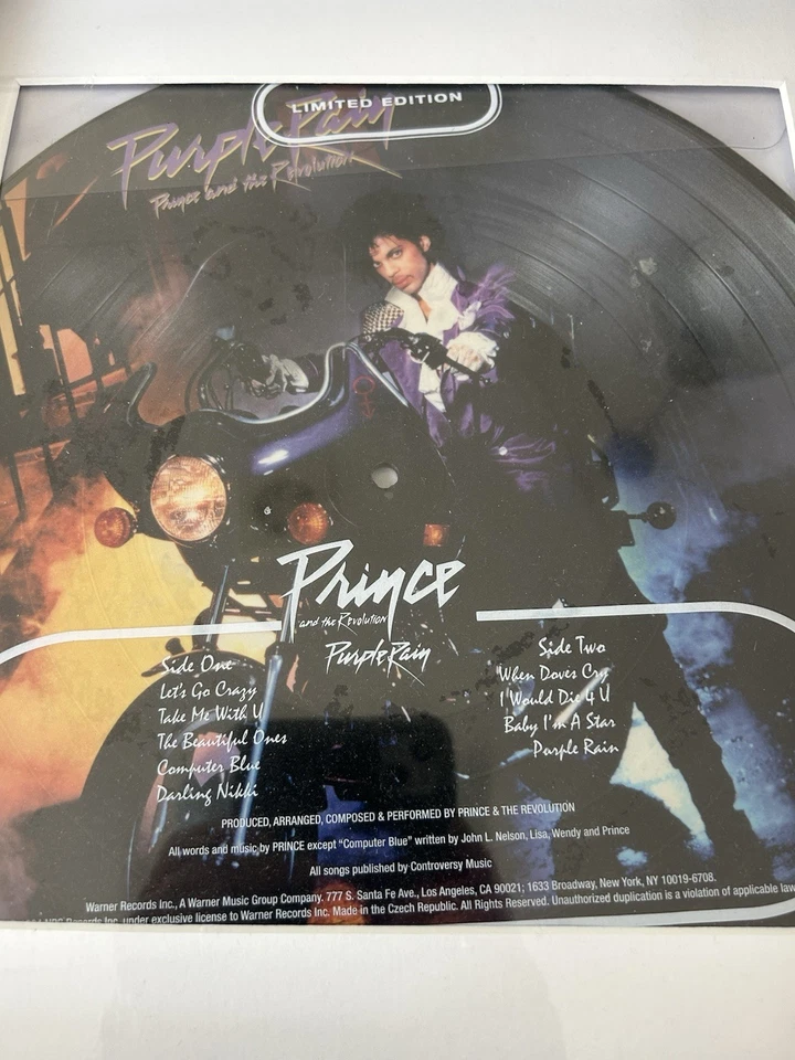 Prince and The Revolution Purple Rain · lp · 2017, photo 2 of 5