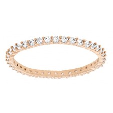Swarovski Matrix Vittore Ring Circle-Cut Crystals on a Rose Gold Tone Setting 5