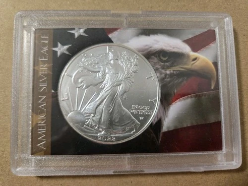 2022 AMERICAN EAGLE 1 OUNCE .999 FINE SILVER DOLLAR COIN USA STATUE OF LIBERTY