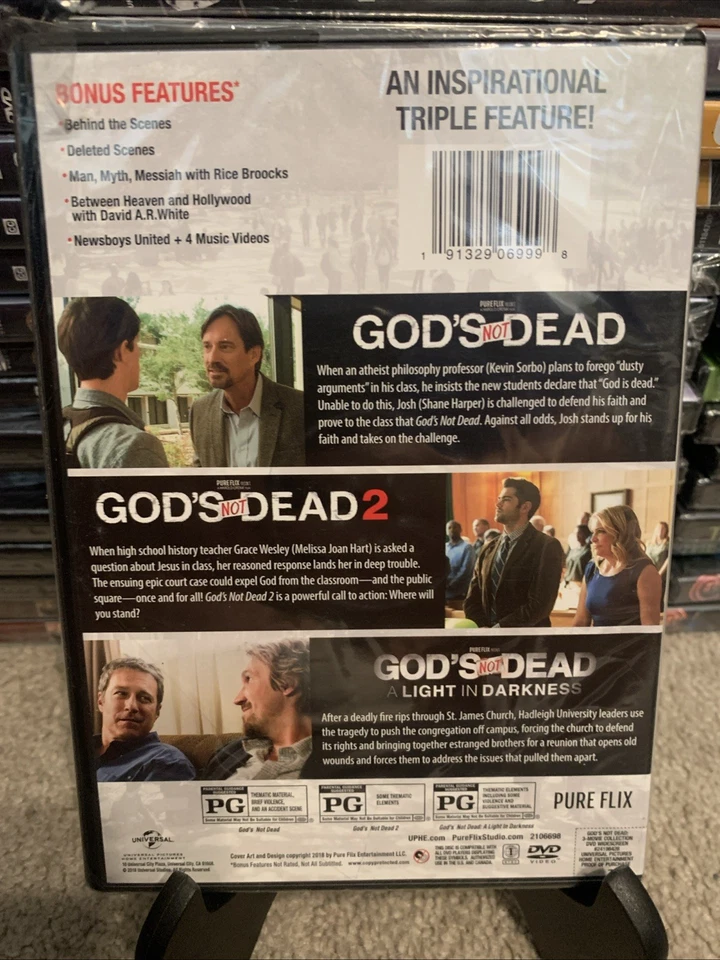 God's Not Dead: 3-Movie Collection New DVD BUY 3 DVDs GET 1 FREE - Image 2 of 4