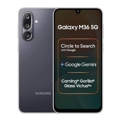 Samsung Galaxy M36 5G (Black, 6 GB RAM, 128 GB ) Exynos 1380 Global Version