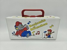 Benjamin Bl&uuml;mchen Kassettenkoffer Vintage (f&uuml;r 15 Kassetten) TOP ZUSTAND
