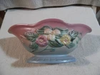Vintage Hull Pottery Wildflower W-21-12 Console bowl and Candle Holders
