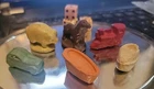 Vintage Monopoly Game Board & Composite Clay Tokens WWII ERA Parker Brothers