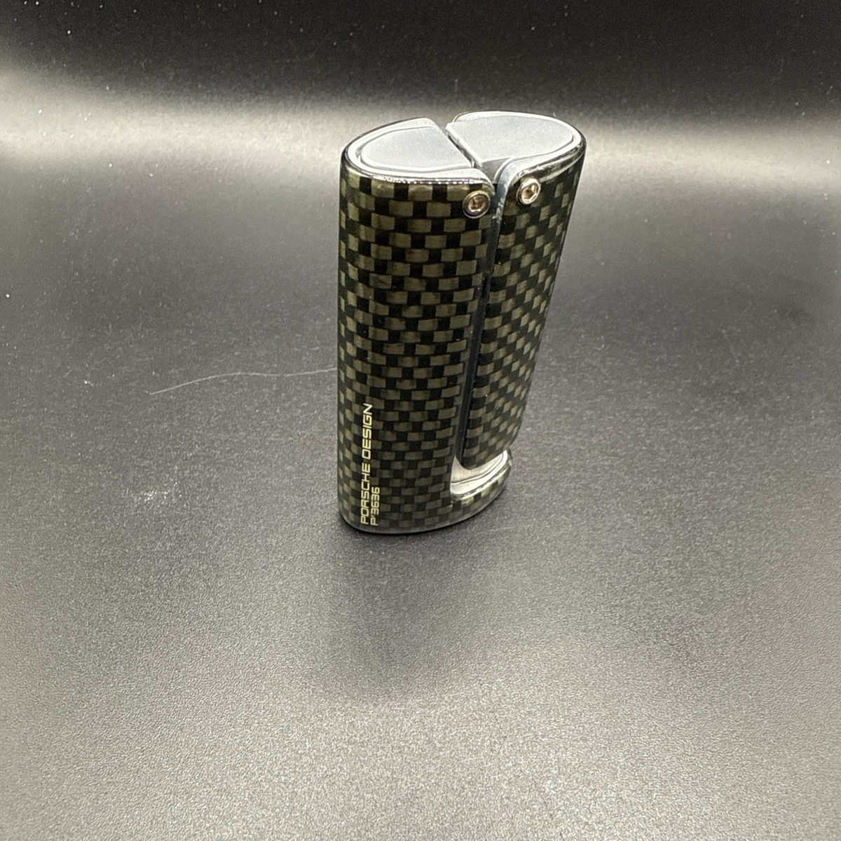 LIGHTER PORSCHE DESIGN JET FLAME Carbon Fiber P3636 | eBay