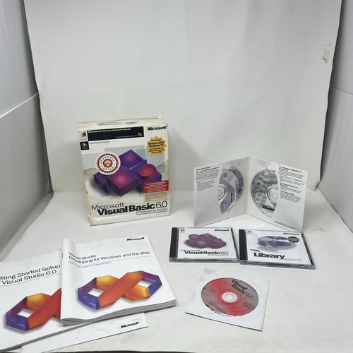 Microsoft Visual Basic 6.0 Professional Edition CD-ROM Software & Retail Box - Picture 5 of 7