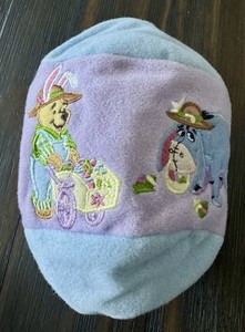 Disney Store Plush Winnie The Pooh & Friends Finger Puppets Easter Egg Bag