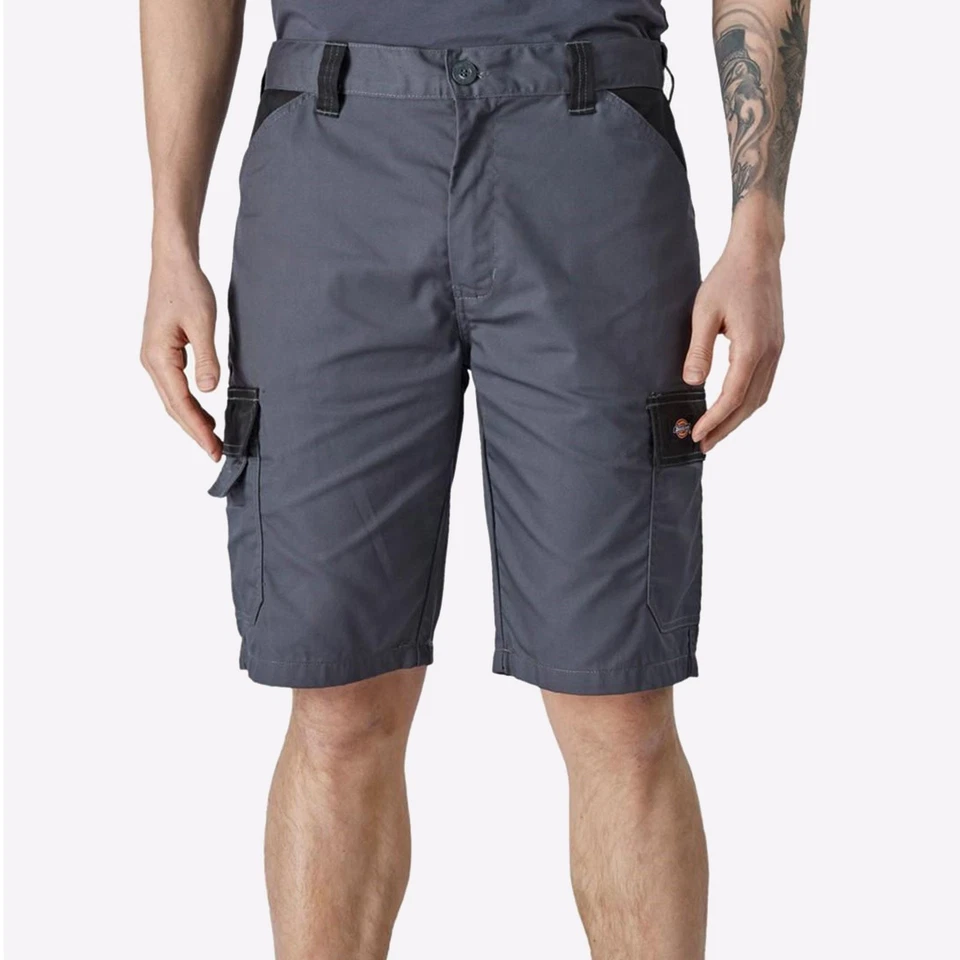 Dickies Everyday Mens Work Casual Multi Purpose Construction Shorts Black