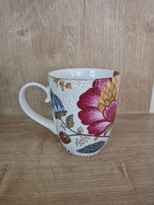 Pip Studio Tasse 350 ml Floral Fantasy White Weiß Becher Haferl *wie Neu*
