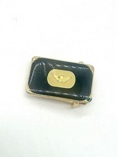 Fibbia Cintura Donna Giorgio Armani Vintage Anni 80 Smaltata Aquila