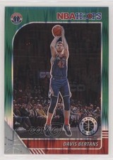 2019-20 Panini NBA Hoops Premium Stock Green Flash Prizm 15/99 Davis Bertans s3g