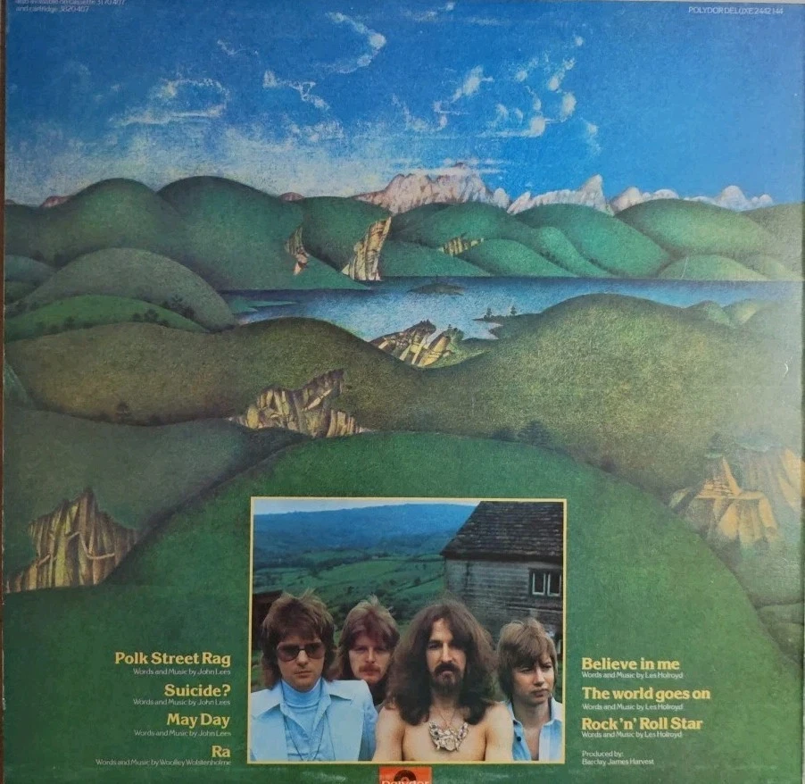 Barclay James Harvest Octoberon Vinyl Record VG+/G+ 2442144 1976  Foto 2 de 2