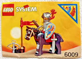 LEGO SET 6009 "CASTLE BLACK KNIGHT"   -  No BOX