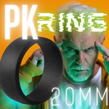 PK RING - BLACK MODERN 20MM - Magic Party Tricks