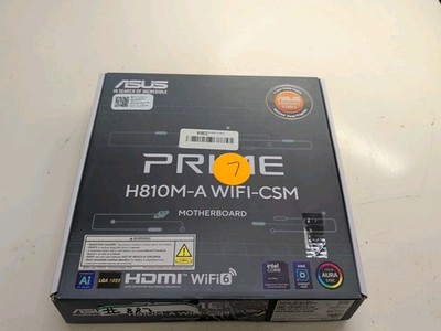 ASUS Prime H810M-A-CSM Intel H810 LGA 1851 UNTESTED PARTS/REPAIRS