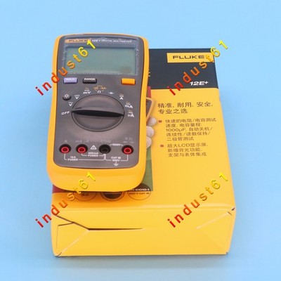 AC DC Diode R C Voltage Current Ohm Capacitan NEW FLUKE 12E+ Digital Multimeter