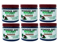 6 Pack of Wonder Gro Bergamot with Shea Butter 12 Ounce