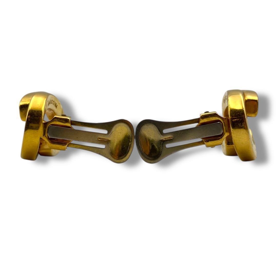 GUCCI Gold Earrings Authentic Interlocking Tom Fo… - image 5
