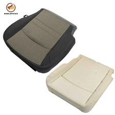 Driver Bottom Seat Cushion Foam Pad+Cloth Seat Cover For 09-2012 Dodge Ram 1500
