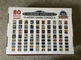 Sega MegaDrive Classic Game Console Sonic 25th Anniversary Edition Fast Despatch