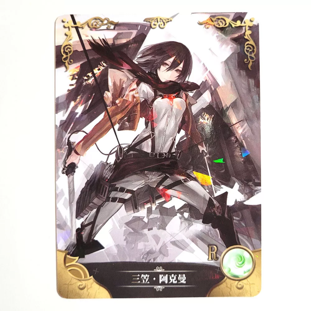 Goddess Story NS02 Doujin Holo R Card 069 - Attack on Titan Mikasa Ackerman Goddess Story NS02 Doujin Holo R Card 069 - Attack on Titan Mikasa Ackerman
