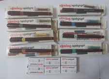 NOS Rotring Rapidograph Pen Different Sizes Drawing Technical Pen