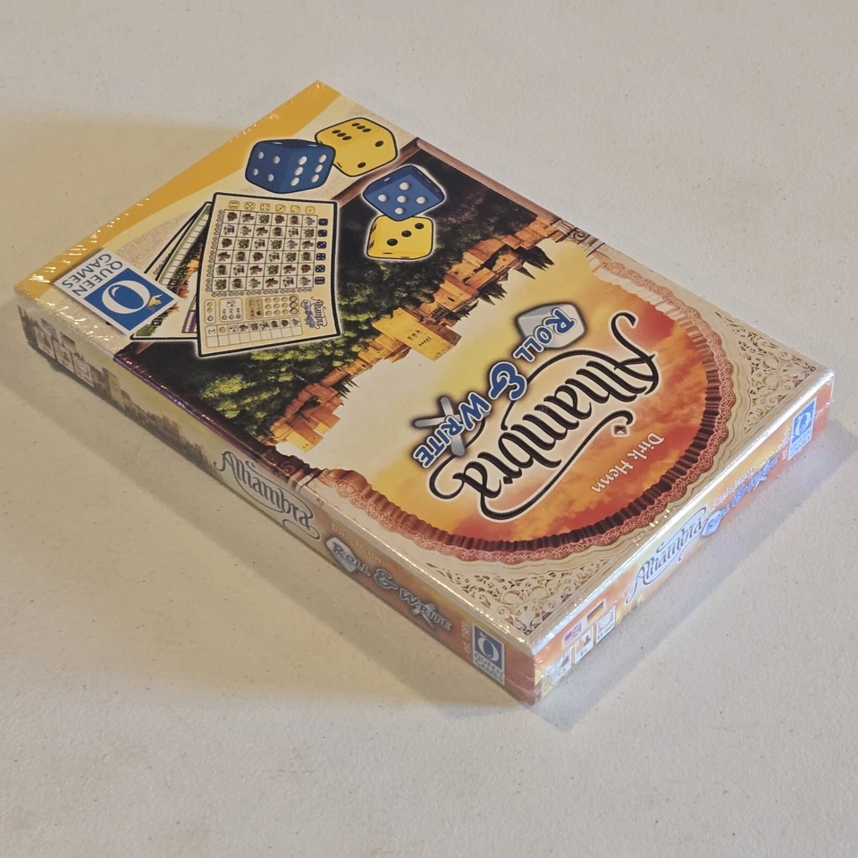 Alhambra - Roll & Write BOARD GAME 2020 QUEEN GAMES - AGES 8+ - BRAND NEW SEALED - Image 3 of 4