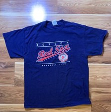 VTG Boston Red Sox Baseball T Shirt Size L RETRO MLB Vintage MLB Short Sleeve