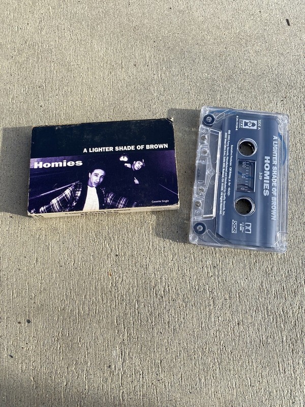 A Lighter Shade Of Brown - Homies Cassette Tape Single Rap Hip-Hop DTTX 1992