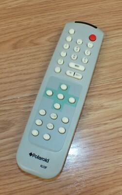 Genuine Polaroid (KLC5F) Pre-Programmed Remote Control w/ Battery Cover ...