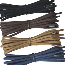 Fabmania® Laces - Round Cotton 3/3.5mm Replacement laces - Dress Casual Formal