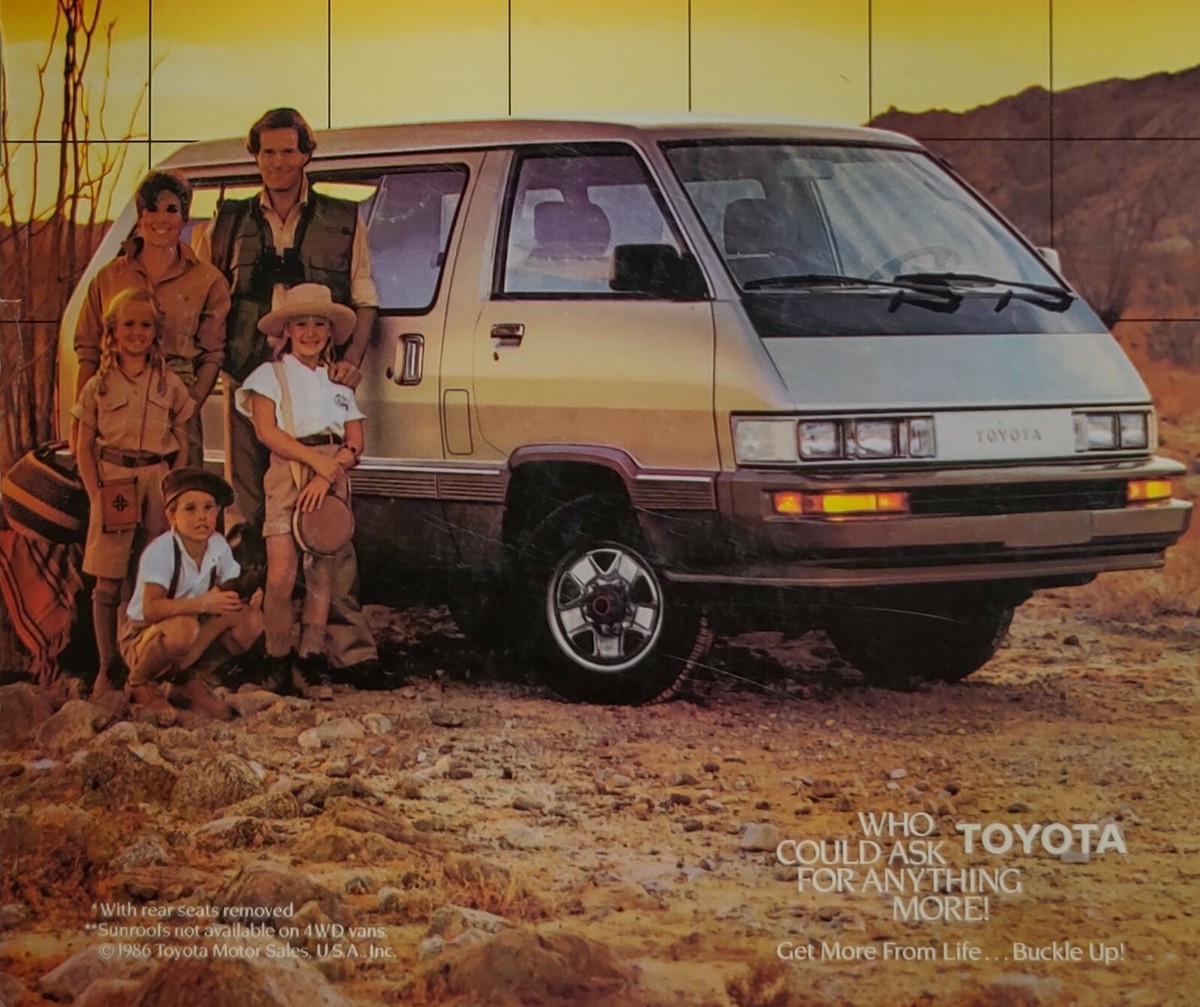 1986 Toyota Classic Toyota Van Hot '1986 Toyota New Collectable