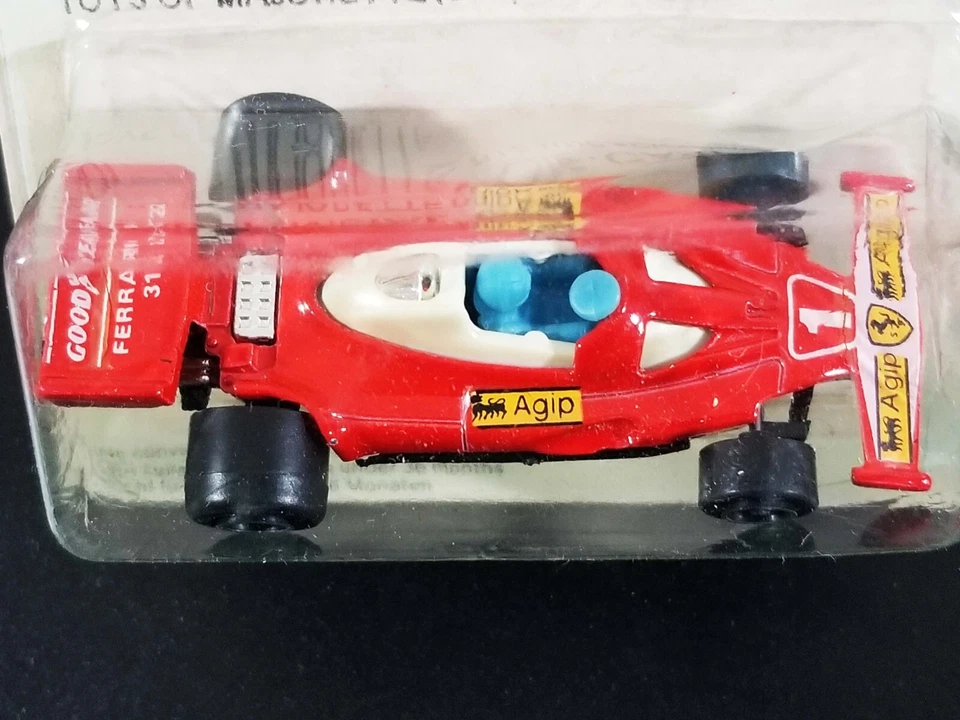 Majorette Ferrari 312 T2 Formula 1 F1 Goodyear Agip / #232 / Made in France - Image 3 of 4