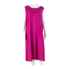 Robe Tunique Femme MARINA RINALDI Violet Sans Manches Longueur Genou XL