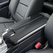 Carbon Fiber Sport Trim Armrest Box Cover For Mercedes W212 E-Class 4D 2010-2016