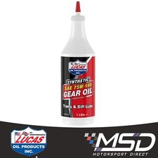 Lucas Oil 75W-140 Fully Synthetic Gear Oil ? 1L for Gearboxes & Differentials
