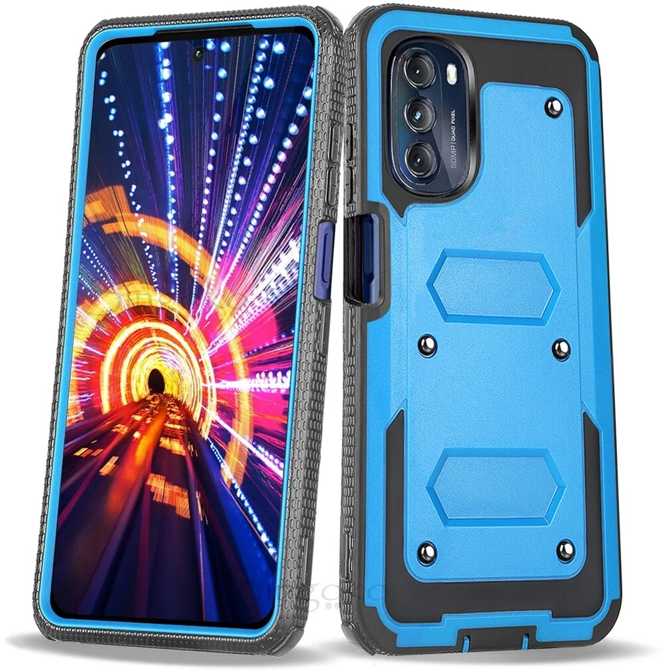 SHOCKPROOF RUGGED REFINED Military SLIM Tough HYBRID TANK ARMOR Phone Case Cover - Image 4 of 4