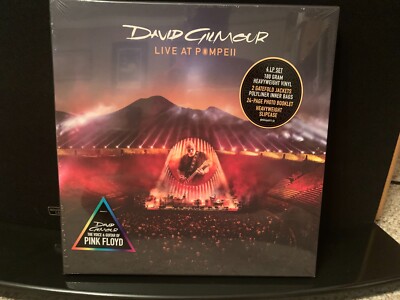 David Gilmour Live At Pompeii, 4 LP Set 180 Gram, 24 pg. photo booklet, SEALED !