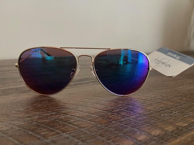 Studio 35 Trend UV protection aviator sunglasses gold