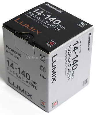 Panasonic Lumix G Vario 14-140mm F3.5-5.6 II Asph. Power O.I.S. Objektiv