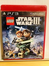 Lego Star Wars III 3 The Clone War PS3 PlayStation 3 Manual Included