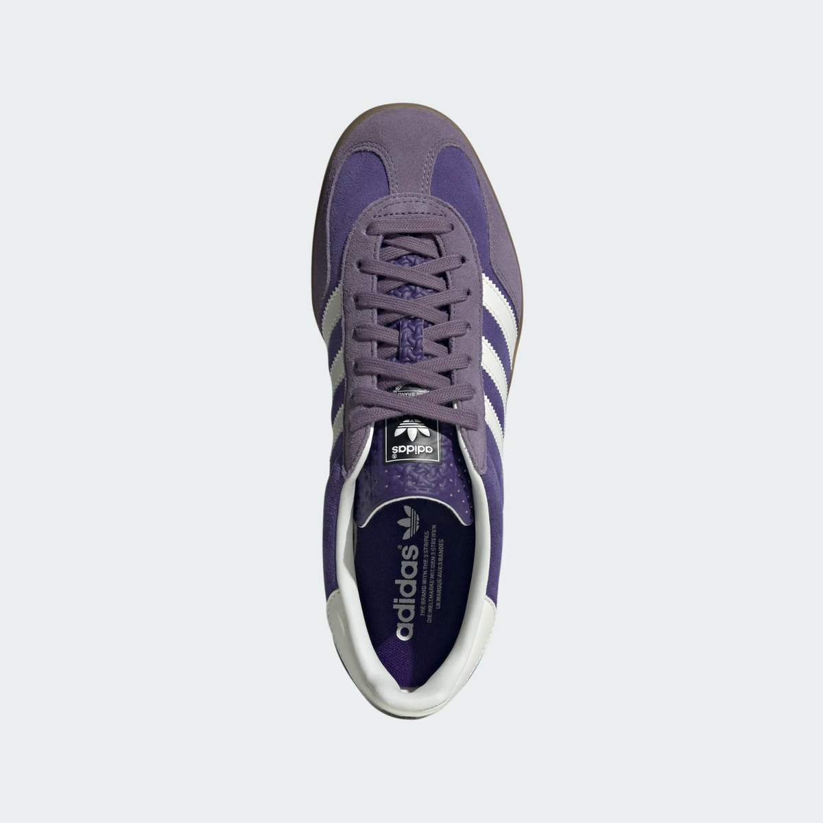 adidas gazelle silver green womens Adidas Gazelle 'Purple Burst Solar Yellow' – The Attic main image 1