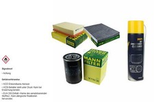 MANN-FILTER Filtersatz MANNOL Klimareiniger für Seat Cordoba 1.6i 1.8i 2.0i 16V