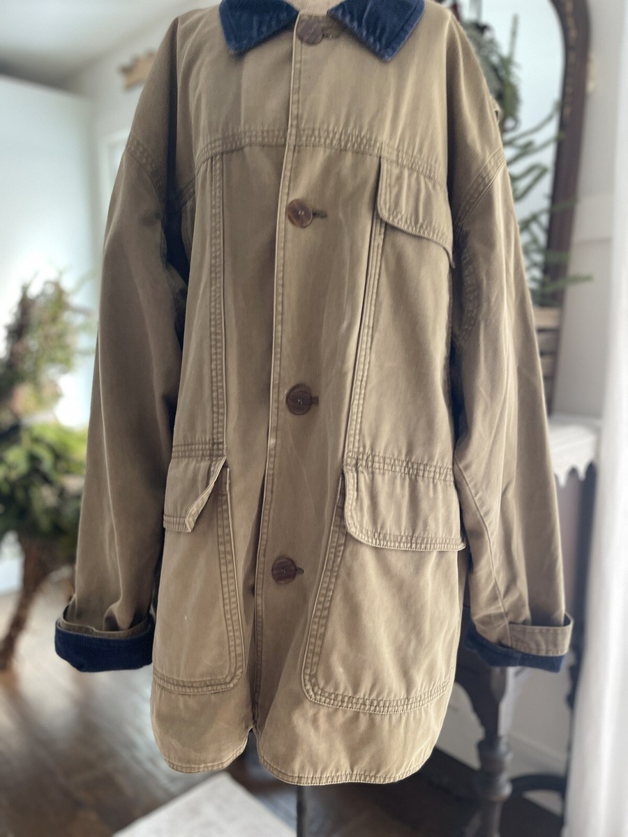 Vintage Lifes Adventures DASH Mens Barn Coat Flannel Lined Jacket