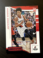 Anfernee Simons 2018-19 Chronicles Rookies & Stars Purple /49 RC #618 SP Star