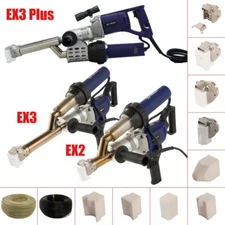 230V 3000W Weldy EX2 EX3 Plus Plastic Extrusion Extruder Machine + Welding Shoes
