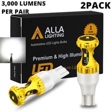 2x Alla Lighting 30W-LED White Reverse Light Bulb for 2008-2012 Ford Escape Pair