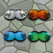 Orange Blue Green Chrome Polarized Lenses Replacement For-Oakley Madman